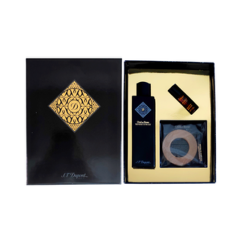 ST DUPONT OUD ET  ROSE EDP 100ML + 10ML BODY OIL + 1.2ML VAPO + CERAMIC DIFUSER PERFUME GIFT SET