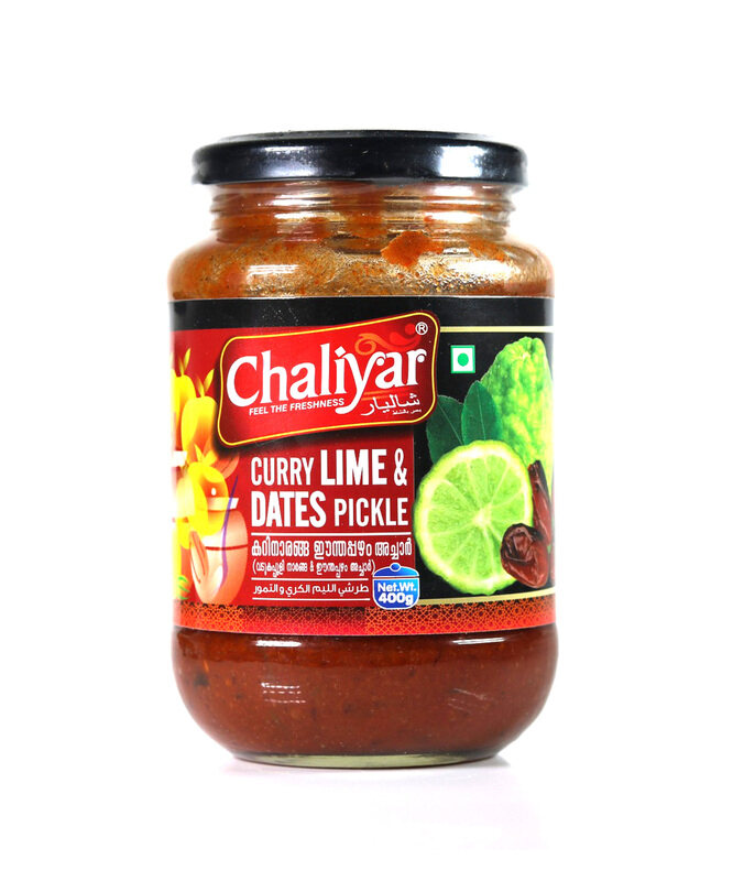 

Chaliyar Curry Lime & Dates Pickle 400Gm