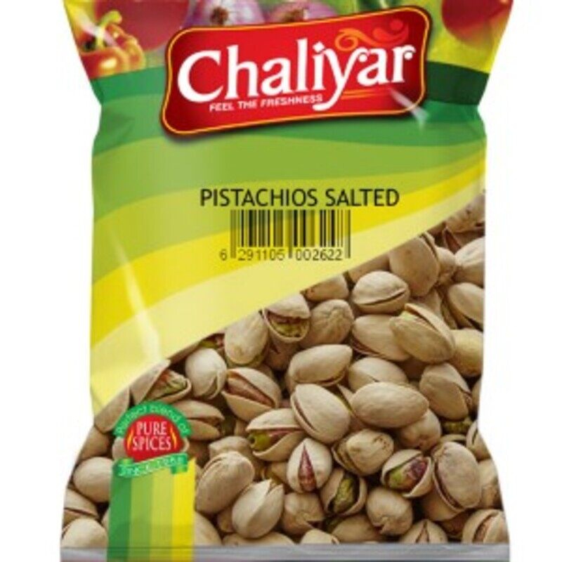 

Chaliyar Pista Salt 50Gm Pc