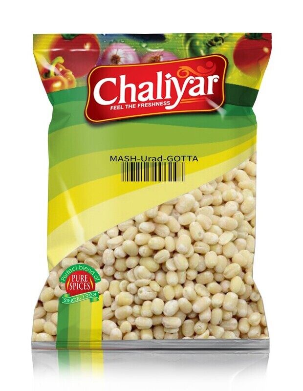 

Chaliyar Urad Mash Gotta -White- 1Kg Pc