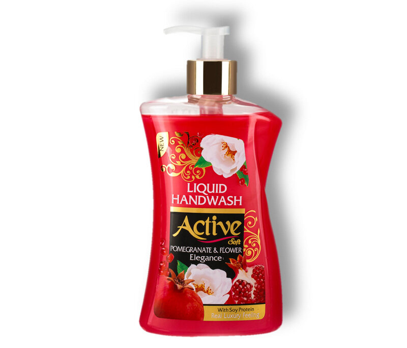 

Active Liquid Hand Wash with Soy Protein - Pomegranate & Flower 3750ml