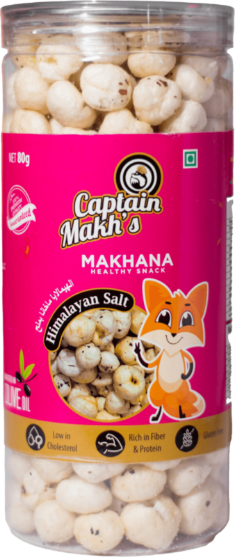 

Captain Makh's Himalayan Salt Makhana 80gm