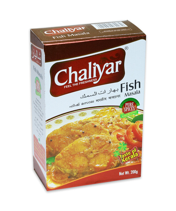 

Chaliyar Fish Masala 200Gm X 48