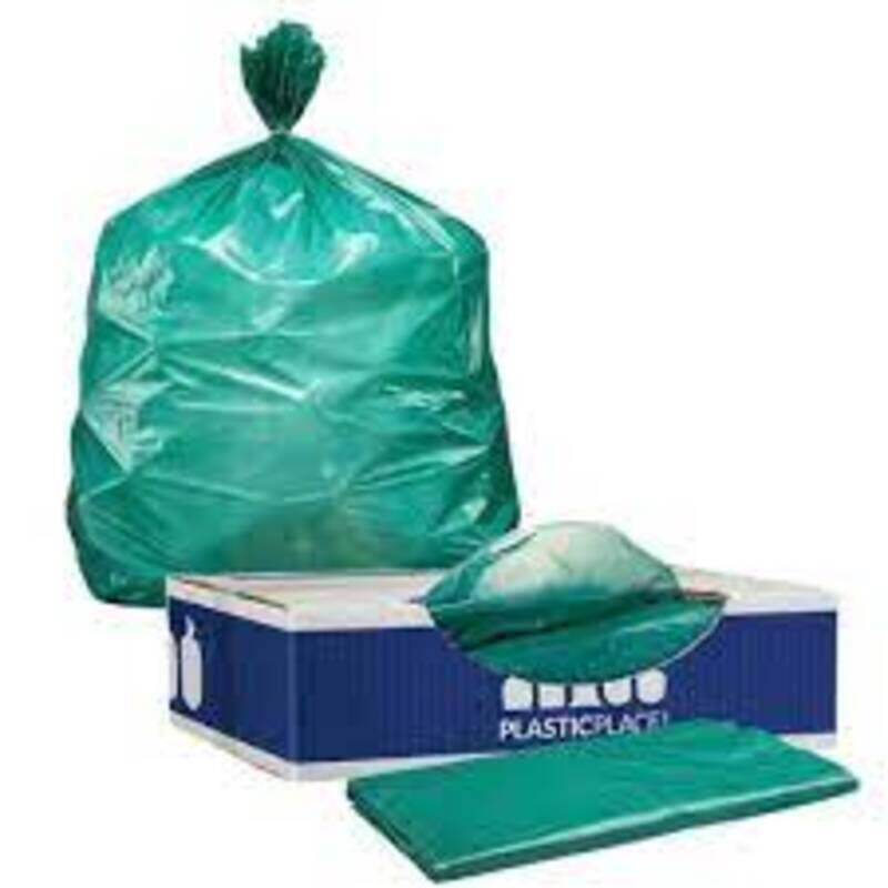 

Pilgon Garbage Bags 3rolls-42, 53x57cm Green