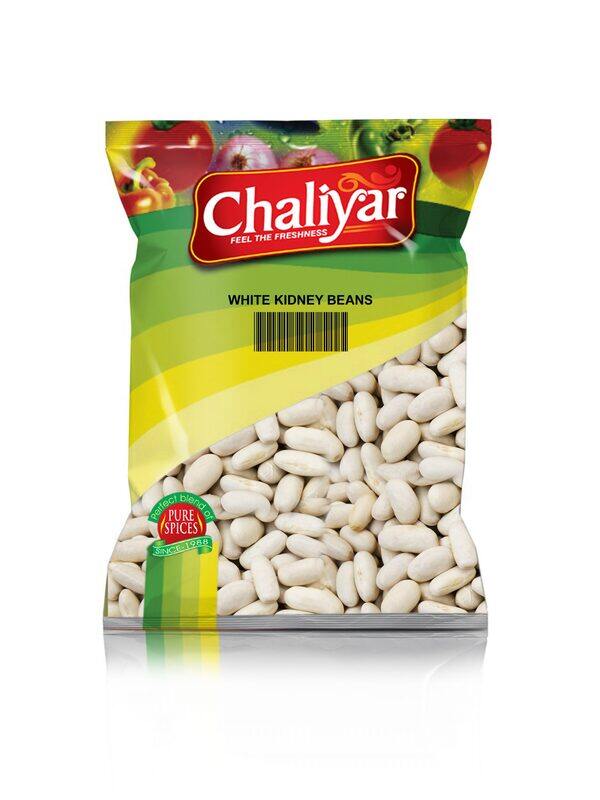 

Chaliyar White Kidney Beans -White Rajma- 500Gm