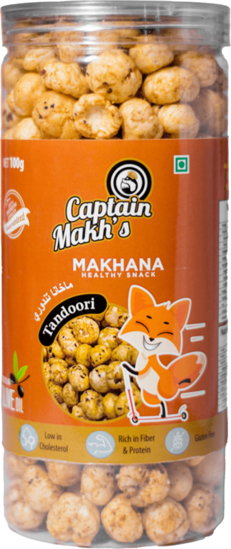 

Captain Makh's Tandoori Flavoured Makhana
