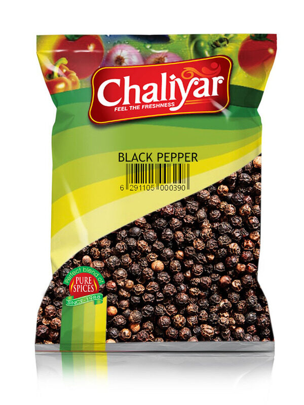 

Chaliyar Black Pepper Whole 50Gm Pc