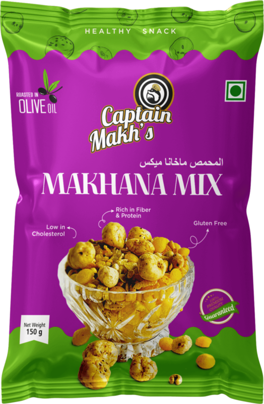 

Captain Makh's Makhana Mix 150gm