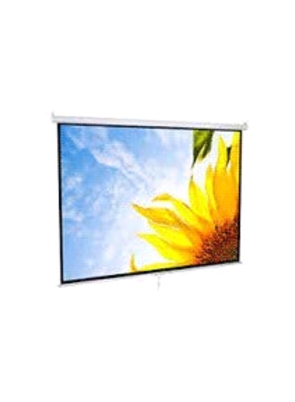 

I-View Manual Projector Screen, White