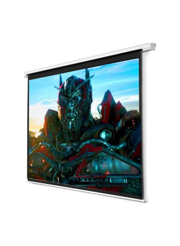 

I-View Manual Wall Projector Screen, 172 x 130cm, White