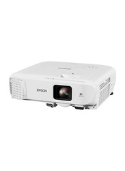 EPSON EB-992F 3LCD Wireless Projector, 4000 Lumens, White