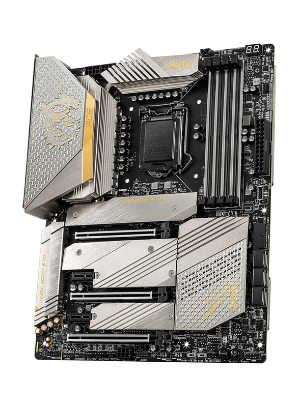 MSI MEG Z590 ACE Gold Edition Gaming Motherboard, Black