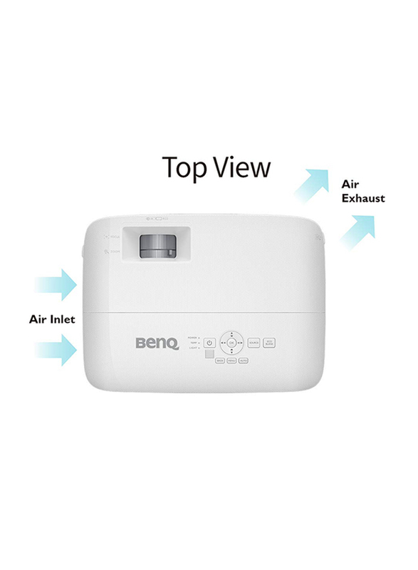 BenQ MX560 DLP XGA Business and Education Projector, 4000 Lumens, White