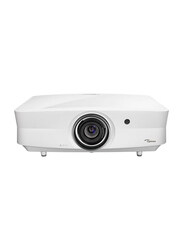 Optoma UHZ65LV Bright 4K UHD Home Theatre Projector, White