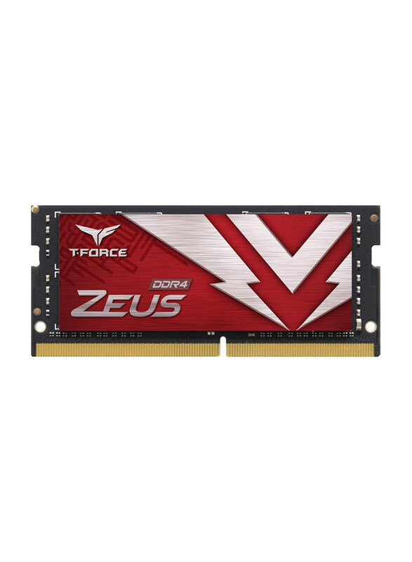 

Zeus Team UD-D4 32GBX2 3200 DDR4 Laptop Memory Model, Red