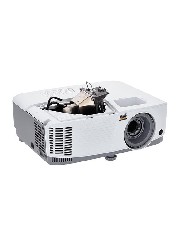 ViewSonic PA503X XGA DLP Business Projector, 3600 Lumens, Built-in Speaker, White