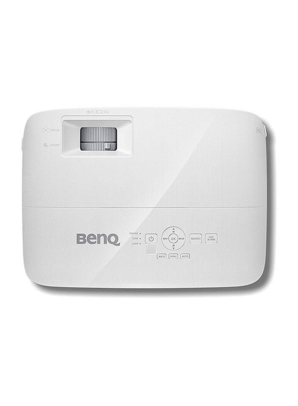 BenQ MS550 SVGA Projector, 3600 Lumens, White