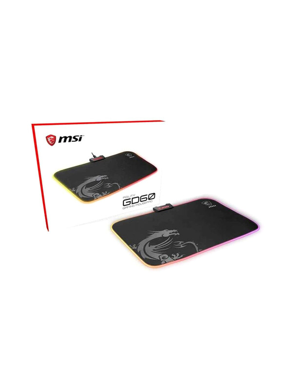 

Generic MSI Agility GD60 Gaming Mousepad, Black