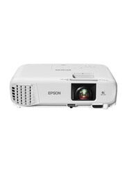 EPSON EBX49 Wireless Home Theatre Projector, 3600 Lumens, White