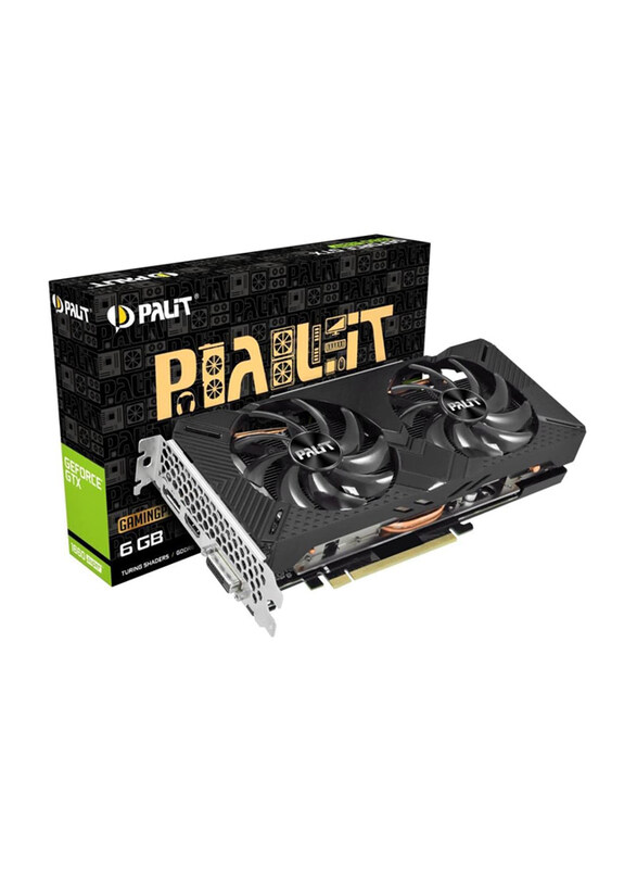 

Palit GeForce GTX 1660 SUPER GamingPro 6 GB Graphics Card, Black