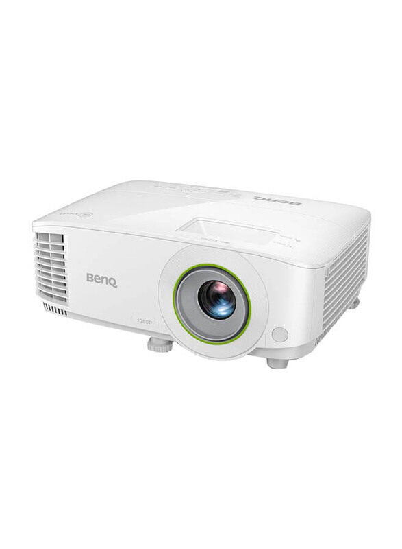 BenQ EH600 1080P FHD Wireless Smart Portable Home Theatre Projector, 3500 Lumens, White