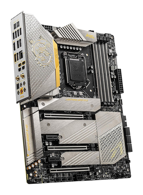 MSI MEG Z590 ACE Gold Edition Gaming Motherboard, Black