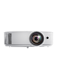 Optoma HD29HSTX DLP Short Throw Data Projector, 4000 Lumens, White