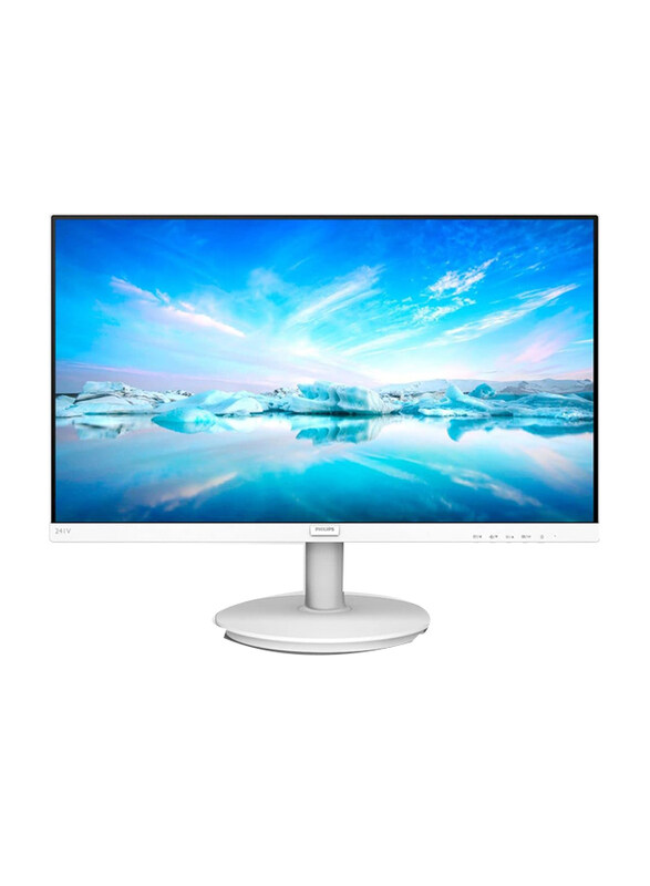 

Philips 24-Inch LCD Anti-Glare Frameless Monitor With HDMI, VGA, 241V8W-89, White