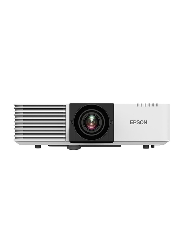 EPSON L520U Power Lite Full HD WUXGA Long Throw Laser Projector, 5200 Lumens, White