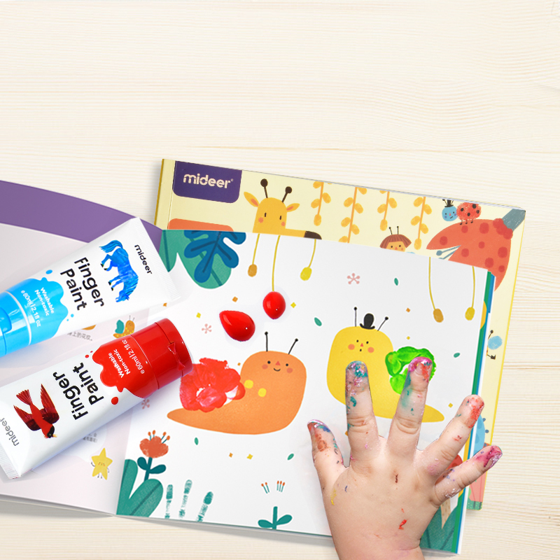 Finger Paint Art Book