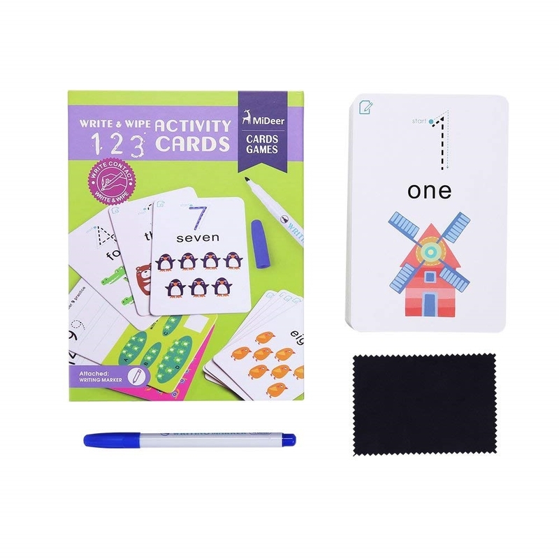 Write &amp; Wipe Cards - 123