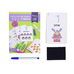 Write &amp; Wipe Cards - 123