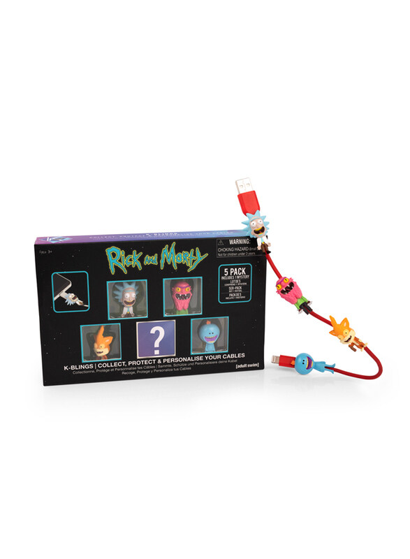 

Generic Rick & Morty K-Bling Clips, 5 Pieces, Multicolor