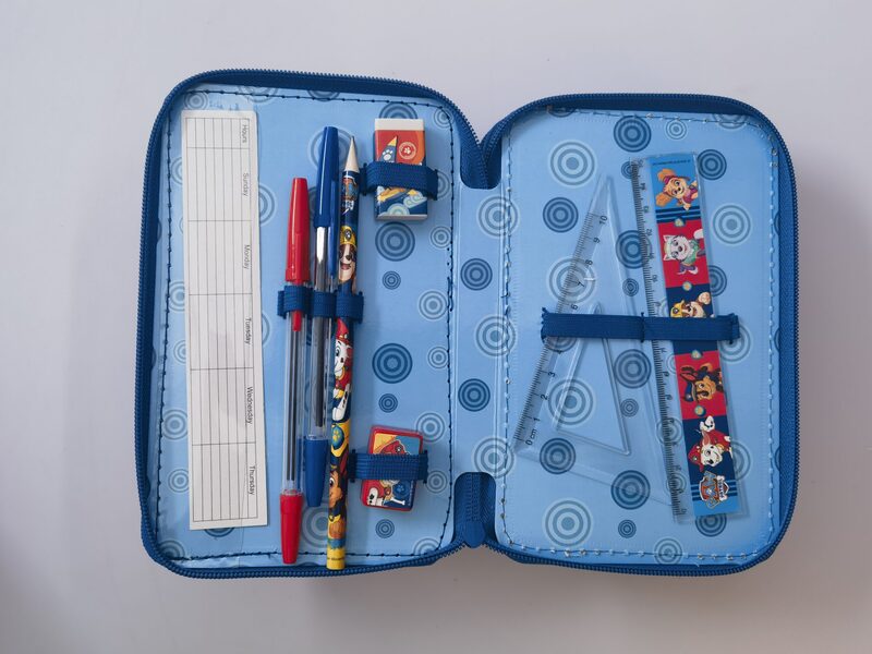 Paw Patrol 3 Zippers Pencil Case