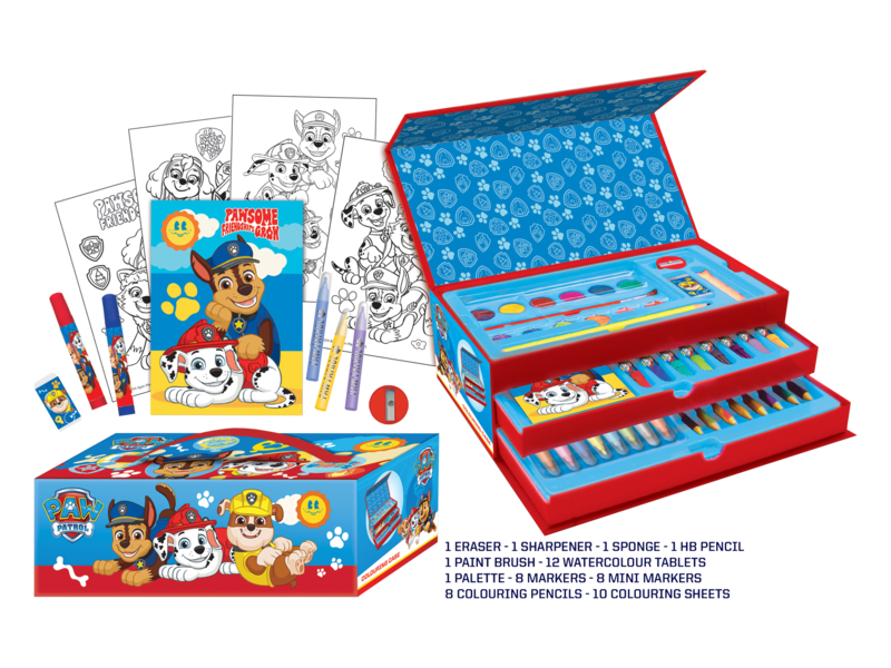 Paw Patrol Colouring Case