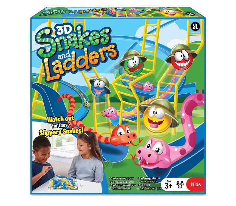 3D Snakes &amp; Ladders