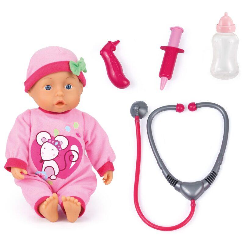 

Bayer 33cm Doctor Set Doll with 24 Baby Sounds