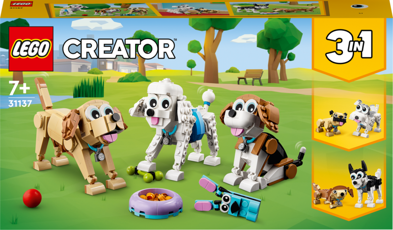 

Lego 31137 Adorable Dogs