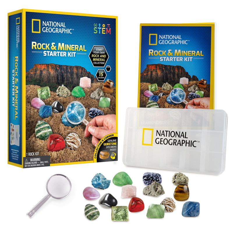 NG ROCK &amp; MINERAL STARTER KIT