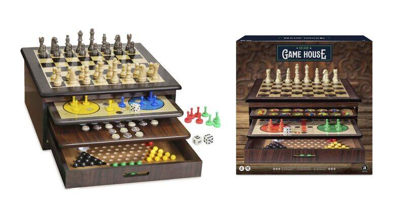 

25th Century Games Craftsman Deluxe Wooden Game House