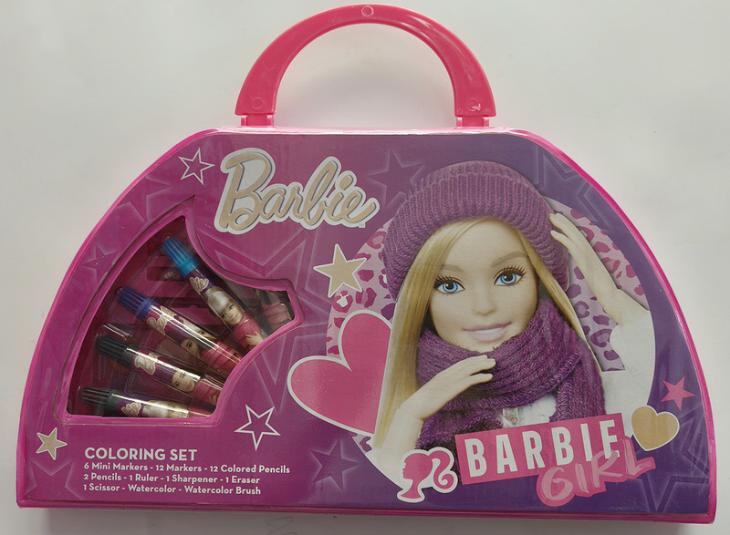 Barbie Coloring Set