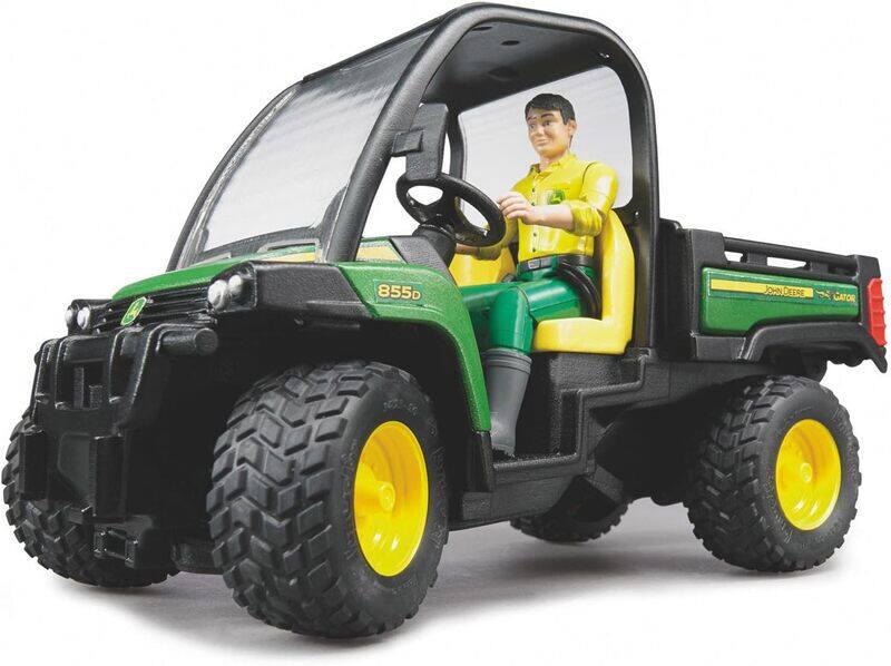 

Burder John Deere Gator XUV 855D with Driver
