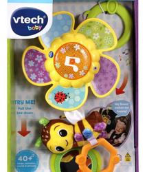 VTech 550603 Baby Tug &amp; Spin Busy Bee, Multi