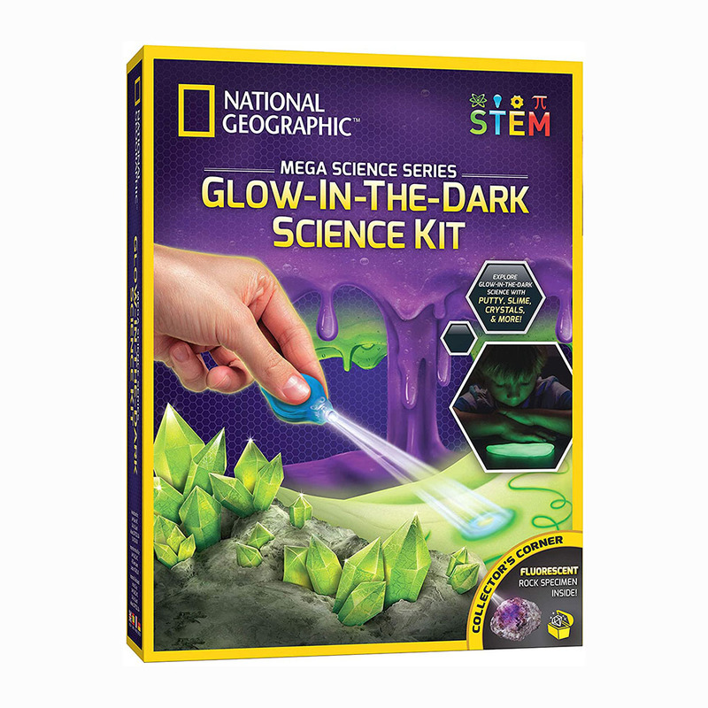 NG MEGA SCIENCE: GLOW-IN-THE-DARK SCIENCE KIT