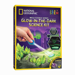 NG MEGA SCIENCE: GLOW-IN-THE-DARK SCIENCE KIT