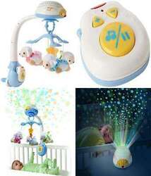 Lullaby Lambs Mobile For Suitable From Birth - Vt80-503303 40X30.5X10Cm 20X15X25