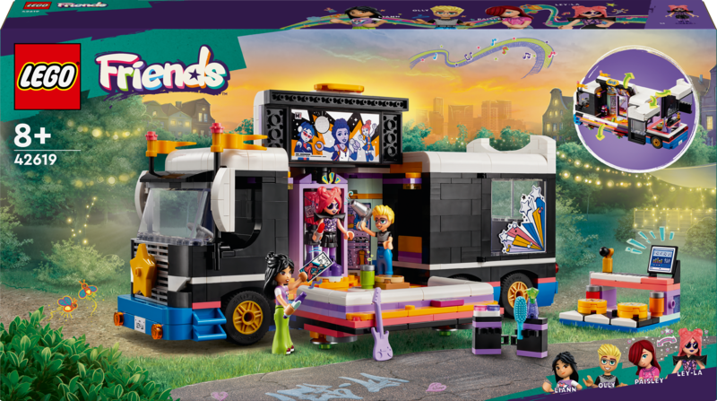 

Lego 42619 Pop Star Music Tour Bus