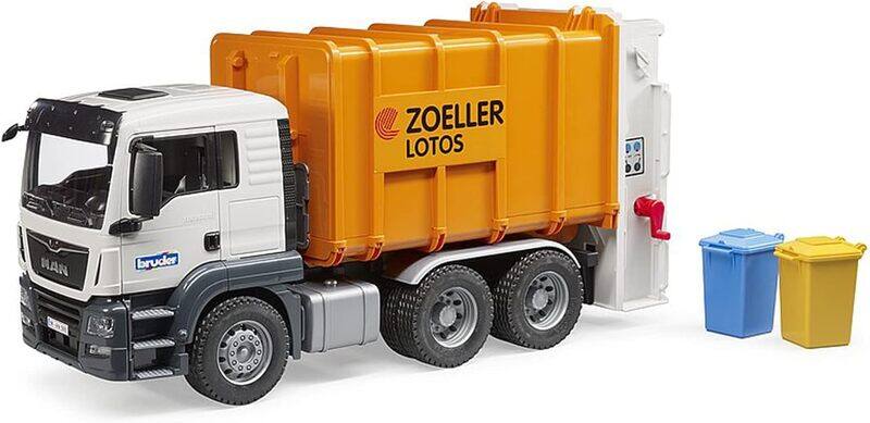 

Burder MAN TGS Rear garbage truck (orange)