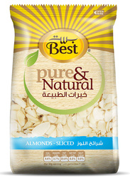 Best Pure & Natural Almonds Sliced Bag, 150g
