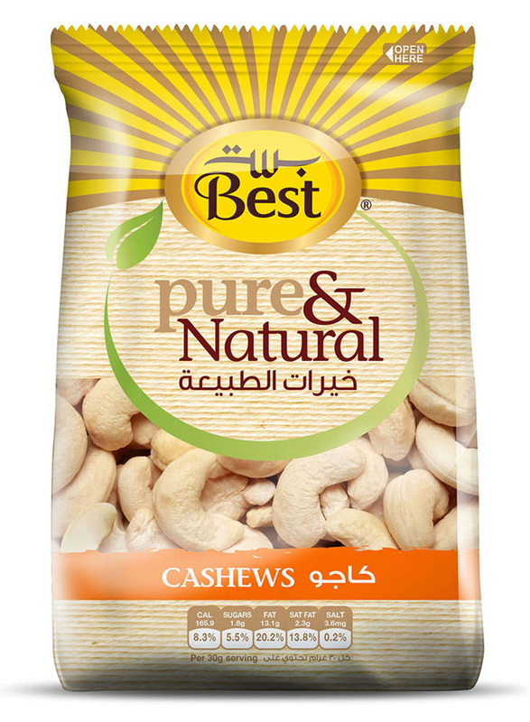 Best Pure & Natural Cashews Bag, 150g